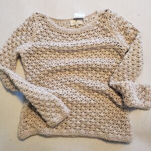 Berretti Crochet Sweater Sz S